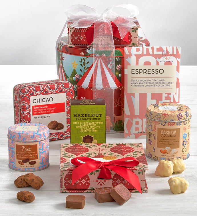 Max Brenner Happy Holidays Medium Gift